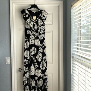 Black Rainm black and white dress MWT